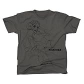EXIT TUNES イラストレーターMATSUDA98　ROUGH:03/ニカＴシャツ　チャコールグレー：Ｍ