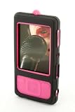 Review Tuff-Luv E8_14 / Tuff-Luv Sony Walkman NWZ-A82X / NWZ-A7XX Series (NWZ-A826 NWZA826 NWZ-A828 NWZA828 NWZ-A829 NWZA829) ) Twin Silicone Skin Case Cover (Black/Pink)
