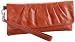 Hobo International Clover Vintage Leather Wristlet,Coral,one size