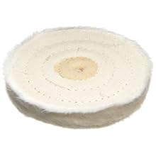 JoolTool Cotton Muslin Jewelers Quality Buffing Wheel, Medium Mild Density