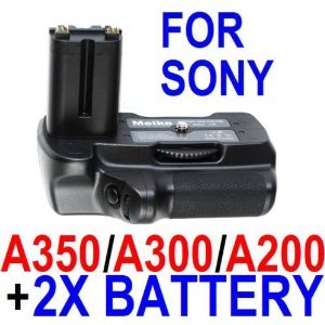 Vertical Battery Grip VG-B30AM for Sony Alpha DSLR A350 /A300 / A200 Cameras