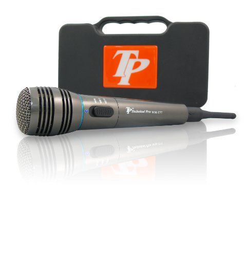 Technical Pro WM77 Wireless Instrument Microphone, Black