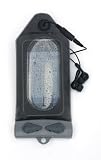 AQUAPAC wasserdichte Armtasche mit Kabeldurchf&uuml;hrung MP3/iPod, transparent/grau, 518