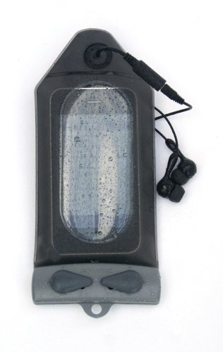 AQUAPAC wasserdichte Armtasche mit Kabeldurchf&uuml;hrung MP3/iPod, transparent/grau, 518