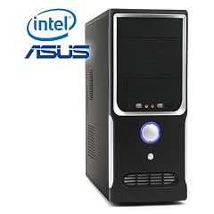 Aufruest-PC 212 - Dual-Core E3500 - Office DualCore! Intel Dual-Core E3500 2x 2700 MHz, 2048MB DDR3, Intel GMA X4500, 5.1 Sound, GigLAN