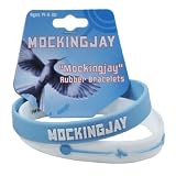 The Hunger Games 'Mockingjay' Rubber Bracelet 2-Pack ~ NECA