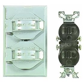 Do it Weatherproof Electrical Cover and Receptacle, OUTDOOR COVER/OUTLET