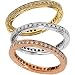 Jewelry : 14K Rose Gold Diamond Anniversary Band Ring