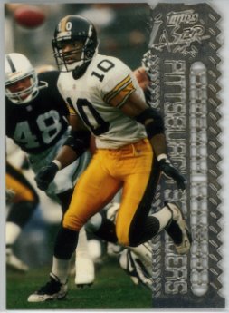 Kordell Stewart Pittsburgh Steelers 1996 Topps Laser Football Card