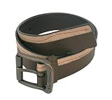 Ben Sherman Mens Stitch Brown Belt-Large