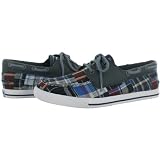 ROCKET DOG Caymen Mens Boat Shoes Plaid Navy Madras by Rocket Dog
