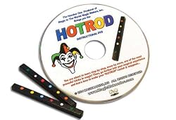 Hot Rod Magic Trick Complete With Instructional Magic DVD and 2 Gimmick Hot Rods!