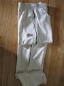 Men's Off-White Slazenger Cricket Pant Trouser: FREE SHIPPING