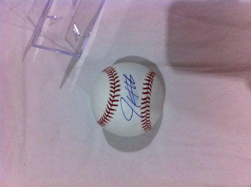 Josh Hamilton Texas Rangers Autographed Hand Signed Official Mlb Baseball