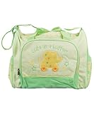 Gerber Large Cute as a Button Diaper Bag - Sage