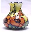 Old Tupton Ware Vase ~ Yellow Poppy Design ~ Boxed Gift (TW1676)
