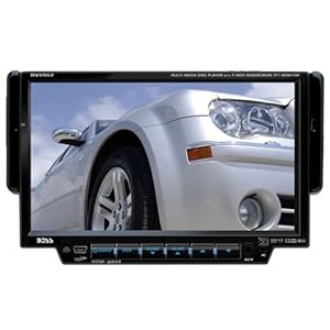 Boss BV8962 In-Dash 7" DVD/MP3/CD Widescreen Receiver with USB SD Card and Front Panel AUX Input