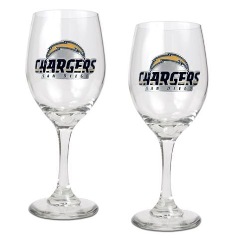 Chargers 14 Oz Wine Glass (Set Of 2)