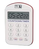 Lux KP100 Digital Keypad Timer, White