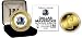 Dallas Mavericks 24Kt Gold And Color Team Logo Coin