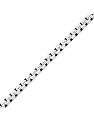 Sterling Silver 5.25mm Fancy Antiqued Chain - 8.5 Inch