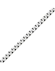 Sterling Silver 5.25mm Fancy Antiqued Chain - 22 Inch