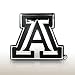 University of Arizona Chrome Car Emblem