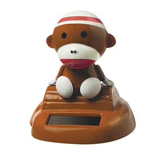 Toysmith 2508 Solar Sock Monkey Novelty