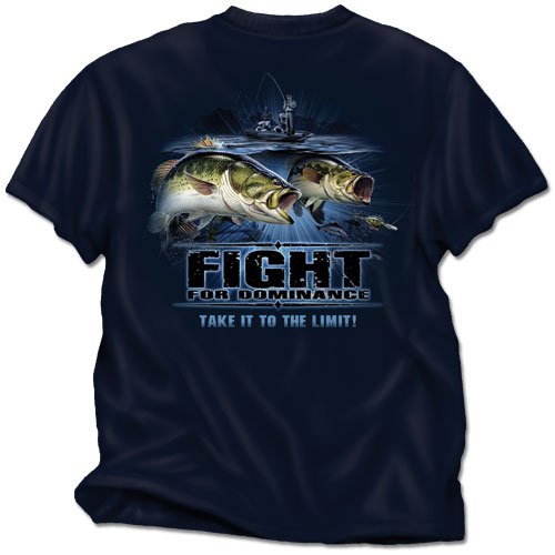 Buck Wear Fight for Dominance -- Bass T-Shirt XX Large