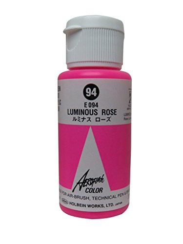 Aeroflash Color (Luminous Rose E-094) 1 Bottle of 35ml From Holbein Japan