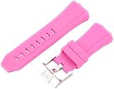 TechnoMarine Watches: TechnoMarine S1450211 Cruise Girly Pink Silicone Strap 45mm Watch Strap
