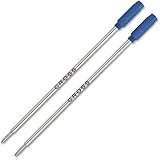 Cross Ballpoint Pen Refill, Fine Blue, 2 Per Card (8512-2)