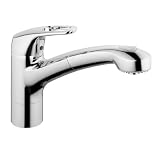 Kludi Mix 339413662 Sp&uuml;ltisch-Einhebelmischer mit Hei&szlig;wasserbegrenzung wei&szlig;