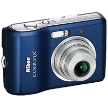 Nikon Coolpix L18 8MP Digital Camera with 3x Optical Zoom (Navy)