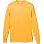 Augusta-Wicking Long Sleeve T-Shirt~Gold~Adult-2X