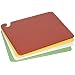 San Jamar CB1218QS 4 Piece Cut-N-Carry Board System Set with Free Smart Chart, 18" Length x 12" Width x 1/2" Thick