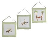Bebe Star, Monkeying Around - Wall decor (set of 3)