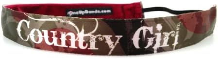 One Up Bands Women's Country Girl Camo One Size Fits Most