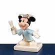 Disney ''Mickey's Graduation Day'' Mickey Mouse Figurine by Lenox