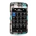 Blue Burberry Checker Snap on Skin Cover Case for Blackberry Storm 9500/9530