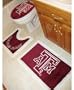 Texas A&M 3 Piece Bath Rug Set