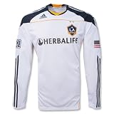 LA Galaxy 10/11 LS Authentic Home Soccer Jersey