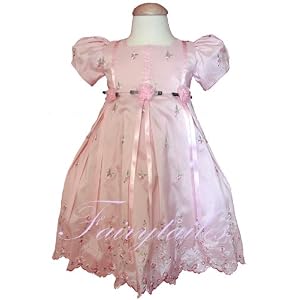 NWT Brand New Girl Pink Perfect Easter Holiday Embroidery Dress