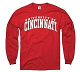 Cincinnati Bearcats Red Arch Long Sleeve T-Shirt