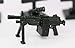 M249 Light Machine Gun in Black - Custom Minifigure Pieces