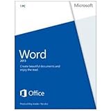 Microsoft Word 2013 Key Card Non-Commercial (1PC/1User)