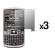 3 Pack of Premium Reusable LCD Screen Protectors for Samsung Jack i637