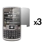3 Pack of Premium Reusable LCD Screen Protectors for Samsung Jack i637 [Acc ....