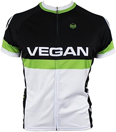 Team Vegan Men's Cycling Jersey (Small)
