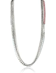 Steve Madden Crystal Cup Multi-Chain Long Necklace, 40"